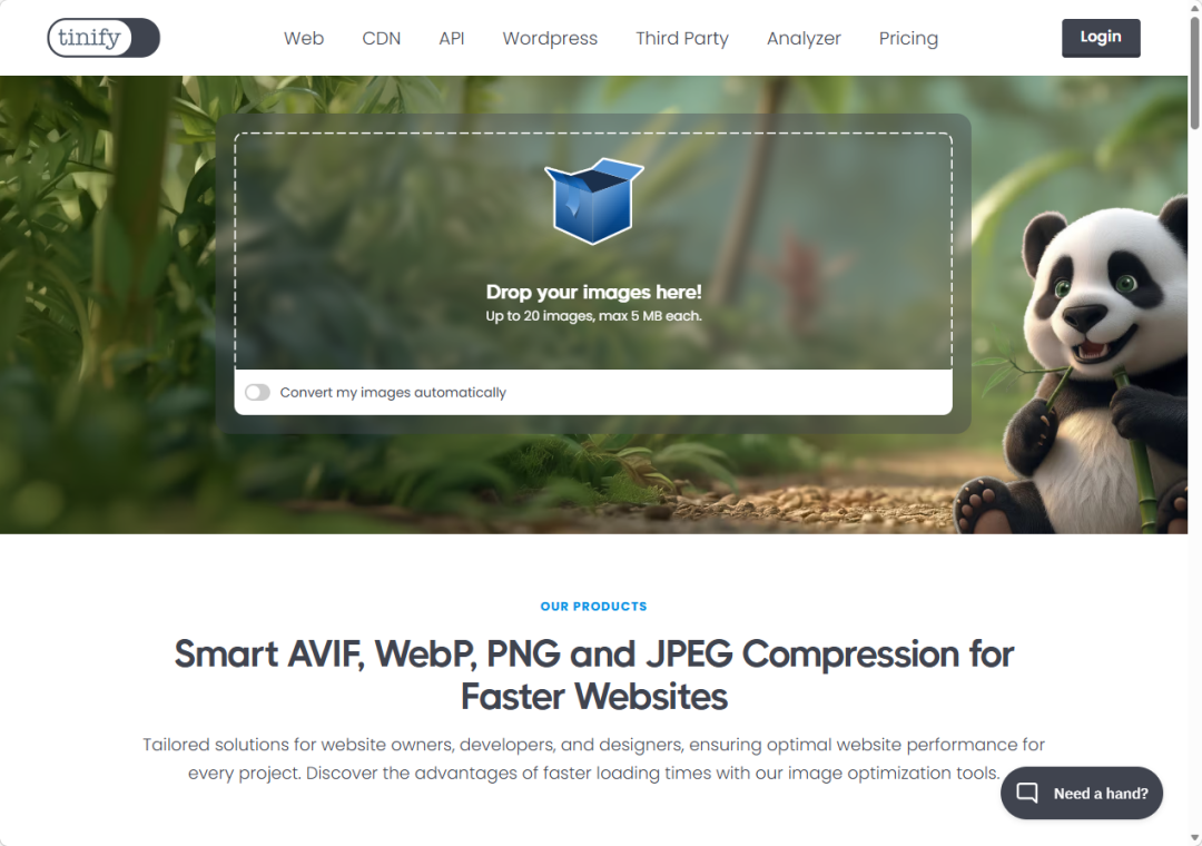 图片压缩神器TinyPNG，高清无损压缩不失真